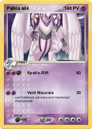 Pokemon Palkia ailé