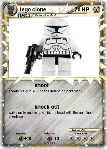 Pokemon lego clone