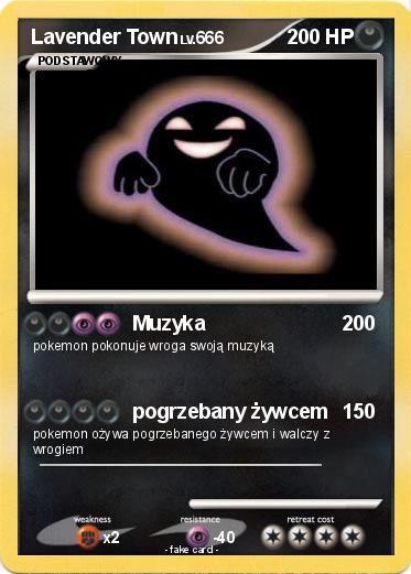 Pokemon Lavender Town