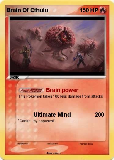 Pokemon Brain Of Cthulu