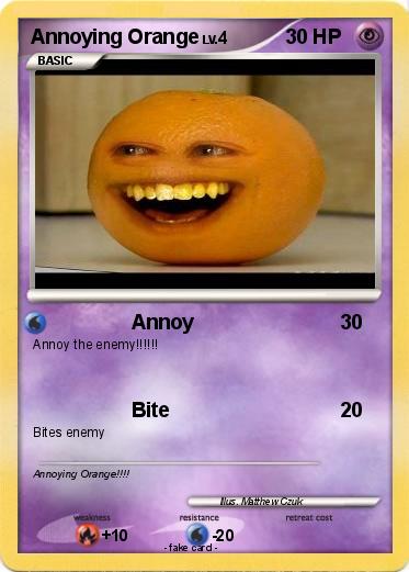 Pokemon Annoying Orange