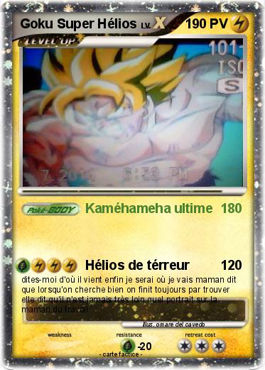 Pokemon Goku Super Hélios