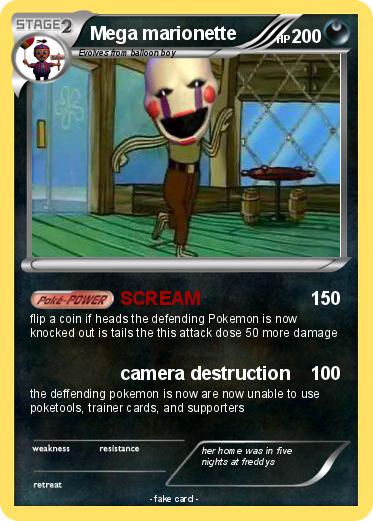Pokemon Mega marionette