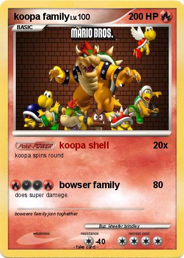 Pokemon koopa family