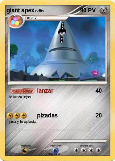 Pokemon giant apex