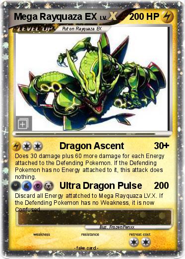 Pokemon Mega Rayquaza EX