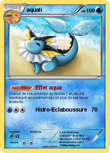 Pokemon aquali