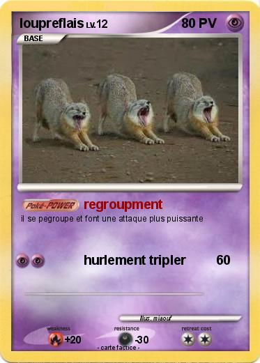 Pokemon loupreflais