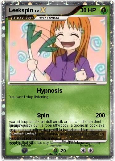 Pokemon Leekspin