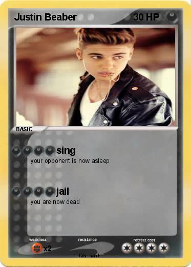 Pokemon Justin Beaber