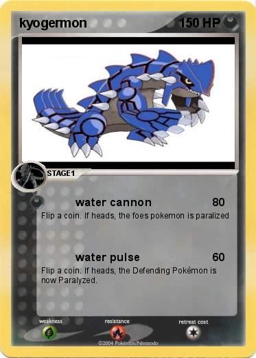 Pokemon kyogermon