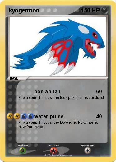 Pokemon kyogermon