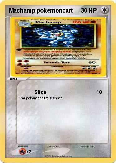 Pokemon Machamp pokemoncart