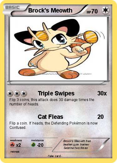 Pokemon Brock's Meowth