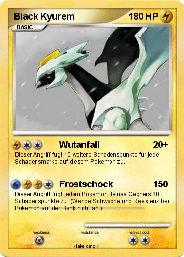Pokemon Black Kyurem
