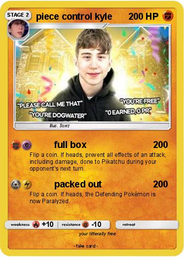 Pokemon piece control kyle