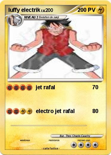 Pokemon luffy electrik