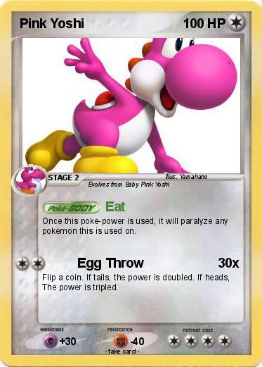 Pokemon Pink Yoshi