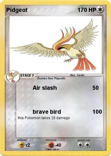 Pokemon Pidgeot