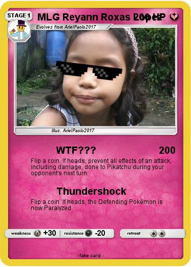 Pokemon MLG Reyann Roxas Lopez