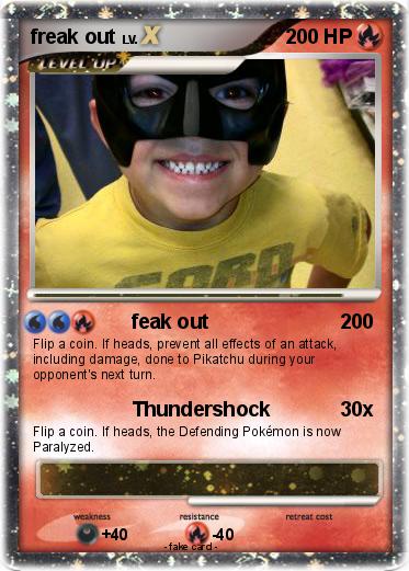 Pokemon freak out