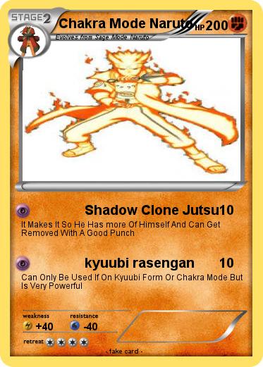 Pokemon Chakra Mode Naruto