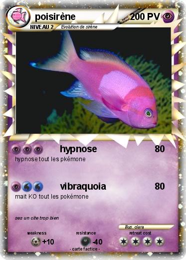 Pokemon poisirène
