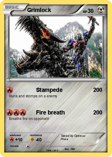 Pokemon Grimlock