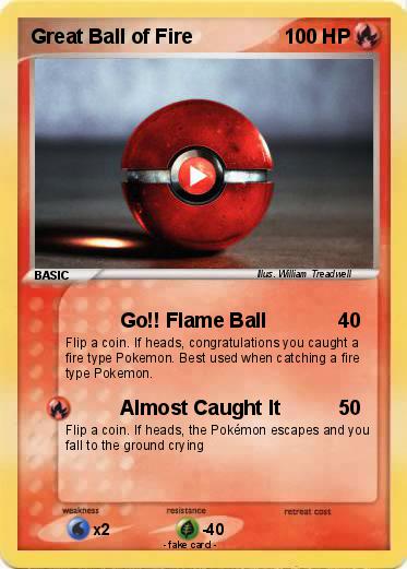 Pokemon Great Ball of Fire