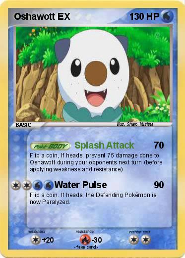 Pokemon Oshawott EX