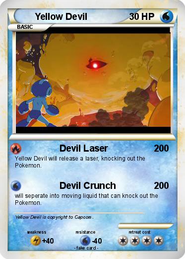 Pokemon Yellow Devil
