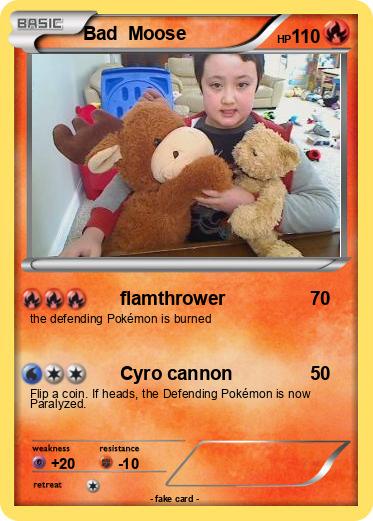 Pokemon Bad  Moose