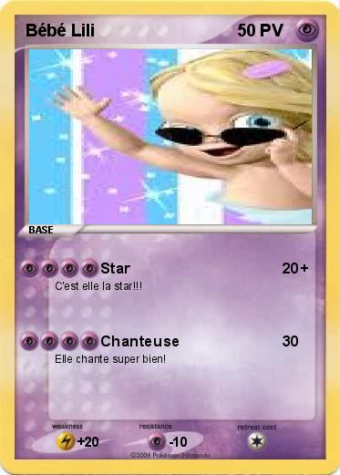 Pokemon Bébé Lili