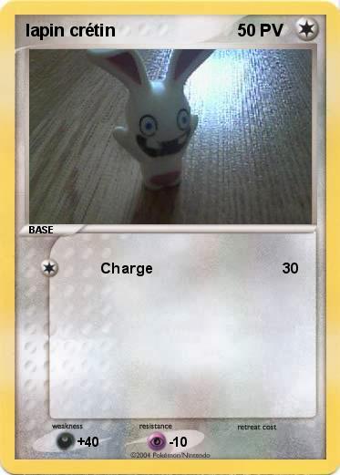 Pokemon lapin crétin