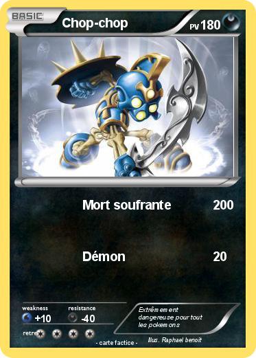 Pokemon Chop-chop