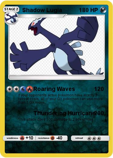 Pokemon Shadow Lugia
