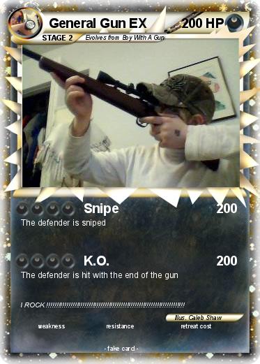 Pokemon General Gun EX