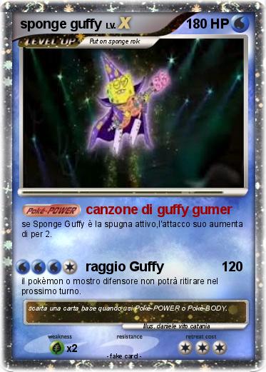 Pokemon sponge guffy