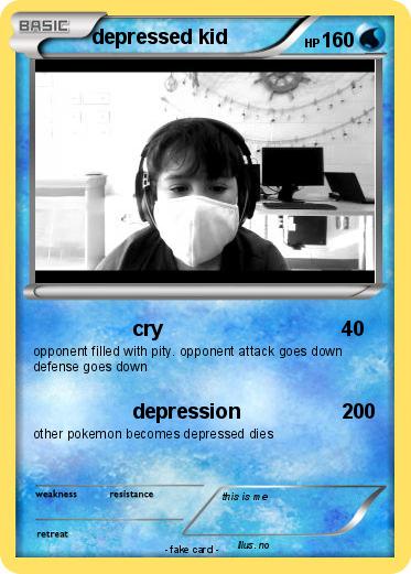 Pokemon depressed kid
