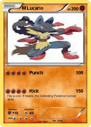 Pokemon M Lucario