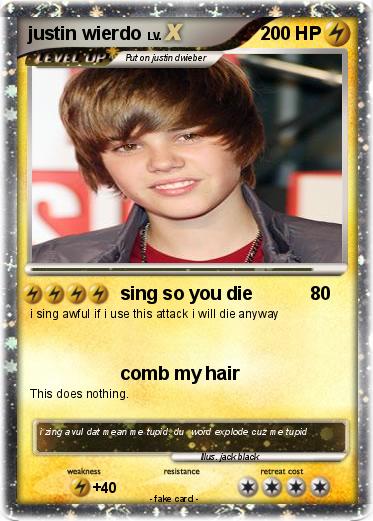 Pokemon justin wierdo