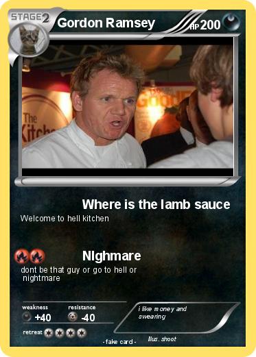 Pokemon Gordon Ramsey