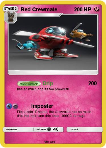 Pokemon Red Crewmate