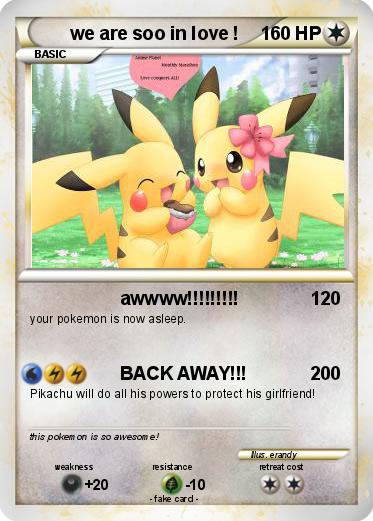 Pokemon we are soo in love !
