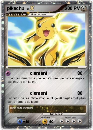 Pokemon pikachu