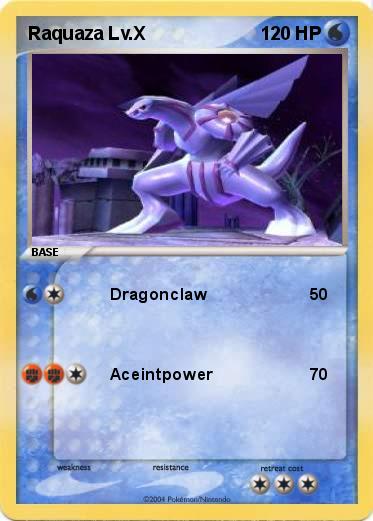 Pokemon Raquaza Lv.X