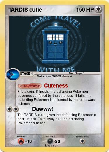 Pokemon TARDIS cutie
