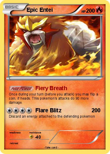 Pokemon Epic Entei