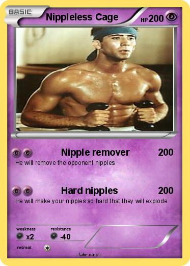 Pokemon Nippleless Cage
