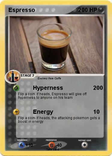 Pokemon Espresso